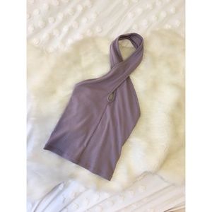 Cropped Twist Halter